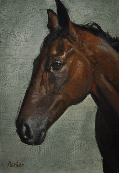 "Ol' Hoss" oil on panel, 8" x 10" Oil Pastel Animal Art, Western Oil Paintings, Horse Painting Ideas, Horses Painting On Canvas, Acrylic Horse Painting, Oil Painting Animals, Horse Acrylic Painting, Horse Portrait Painting, Paintings Of Horses