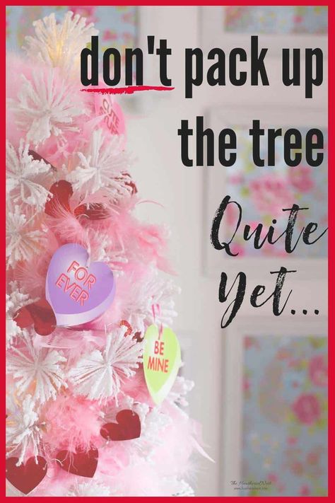 Super easy, super sweet Valentine tree! Why? Why NOT?! Make that cute tree a year round thing, I say!! #valentinetree #valentinedecorations #valentinesdaydecor #dollarstorevalentinecraft #valentinecraft #DIYvalentine #valentinehearts Valentines Tree, Diy Holiday Decorating, Nest Diy, Colorful Crafts, Diy Tree Decor, Crafts Valentines, Decor Crafts Diy, Valentine Tree, Holiday Decorating Ideas