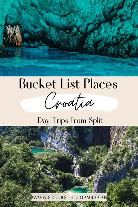 Things To Do In Croatia Bucket Lists, One Week In Croatia, Best Places In Croatia, Croatia Places To Visit, One Day In Split Croatia, Croatia Itinerary One Week, Best Beaches In Croatia, Best Places To Visit In Croatia, Italy Croatia Greece Itinerary