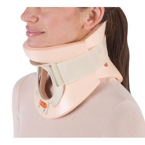 California Tracheotomy Collar | DJO Global Neck Brace, Cervical Spine, Feminine Care, No Rain, Lip Kit, Facial Care, Neck Collar, Braces, Body Oil