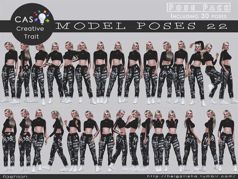 HelgaTisha's Model poses 22 Posepack and CAS Sims Traits, Mods Sims 4, Sims 4 Couple Poses, Sims 4 Piercings, Sims 4 Cc Eyes, Sims 4 Traits, Sims 4 Black Hair, Sims 4 Game Mods, Sims 4 Expansions