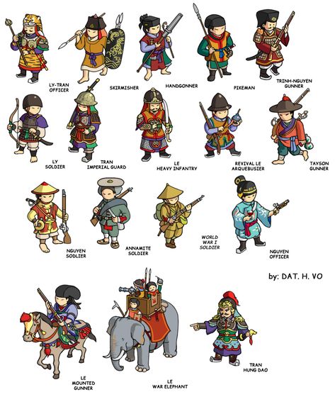 Vietnam Uniform, Ancient Vietnam, Fantasy Story Ideas, Chinese Armor, Historical Warriors, Vietnam History, Ancient Warfare, Asian History, Army Uniform