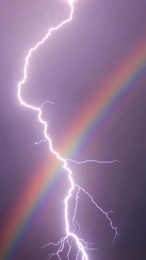 Twitter Header Trippy, Rainbow Photography Nature, Sky Gazing, Rainbow Images, Storm Photography, Best Wallpapers, Rainbow Sky, Thunder And Lightning, Lock Screens