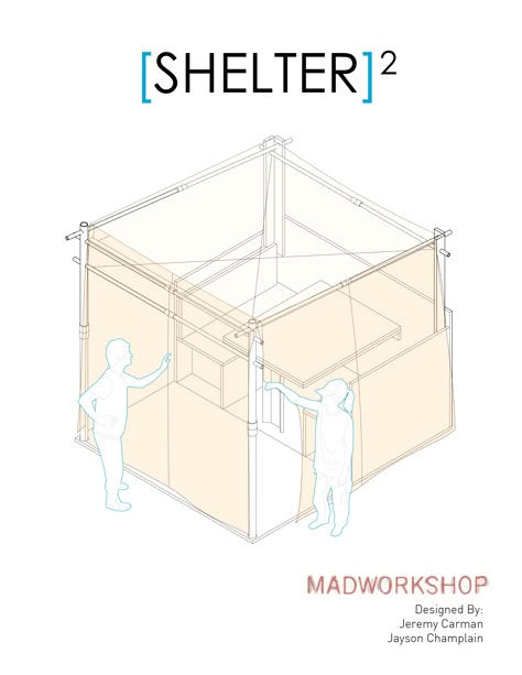 MADWORKSHOP Fellows Jeremy Carman and Jayson Champlain have designed a unique approach to emergency post-disaster shelters. The 2017 Fellows of the MADWORKSHOP Foundation created "Shelter Squared" as a response to "the current scarcity of design-oriented solutions to emergencies." Emergency Shelter Architecture, Emergency Shelter Design, Shelter Architecture, Emergency Shelters, Temporary Architecture, Temporary Housing, Shelter Design, Lockable Storage, Emergency Shelter