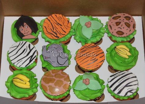 Jungle Book Cupcakes, Jungle Book Theme, Book Cupcakes, Theme Cookies, Book Theme, Book Themes, Birthday Theme, Coop, Brandy