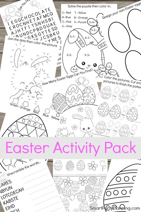 Easter Egg Pictures, Easter Jokes, Printable Easter Activities, Easter Puzzles, Easter Worksheets, Church Games, Bored Kids, Easter Activity, Mommy Tips