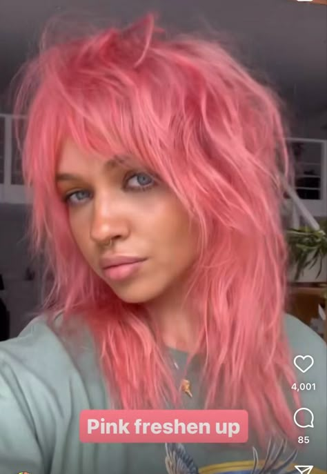 Pink Haircut, Red Pink Hair, Best Haircuts For Women, Shag Cut, Rave Hair, Beauty Hair Color, Best Haircuts, Gorgeous Hair Color, Bangs With Medium Hair