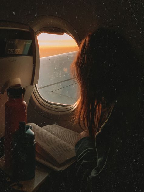 Airplane Reading Aesthetic, Reading On Plane, Cute Products, Comfy Reading, Dinosaur Mug, Travel Vibes, Comfy Travel, Funny Gifts For Her, Random Aesthetic