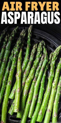 Dinner Asparagus, Air Fryer Recipes Vegetables, Air Fryer Asparagus, Air Fryer Steak, Asparagus Fries, Thanksgiving Side Dish, Air Fryer Recipe, Air Fried Food, Air Fryer Oven Recipes