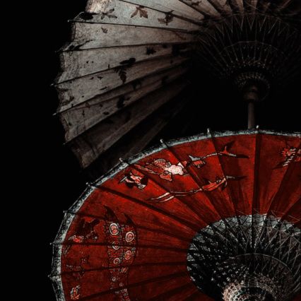 Chinese Dark Aesthetic, Chinese Fan Aesthetic, Chinese Emperor Aesthetic, Silkpunk Aesthetic, Alhaitham Black And White, Kitsune Aesthetic Male, Chinese Icons Aesthetic, Red And Black Icons Aesthetic, Dark Chinese Aesthetic