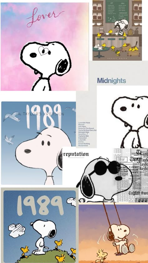 Peanuts By Schulz, Snoopy Wallpaper, Snoopy Pictures, Taylor Swift Posters, Snoopy Love, Taylor Swift Wallpaper, Andrew Garfield, Sabrina Carpenter, My Vibe