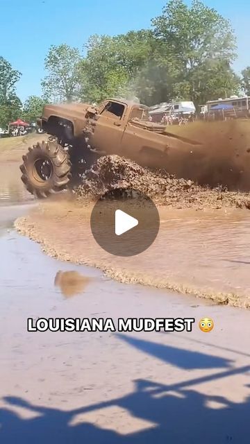 @nola_central on Instagram: "Would you go to the Louisiana Mudfest? 😳👀  (via xotiicxmud/TT)  #truck #mud #louisiana"