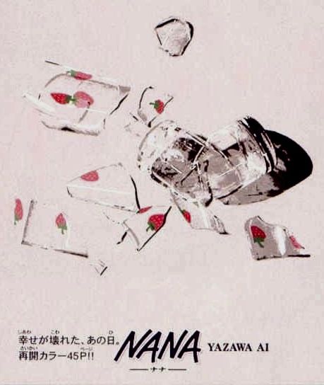 Blast Nana Poster, Nana Playlist Cover, Nana Broken Strawberry Glasses, Nana Poster Aesthetic, Nana Poster Pink, Nana Astethic, Nana Manga Aesthetic, Nana Prints, Nana Glasses