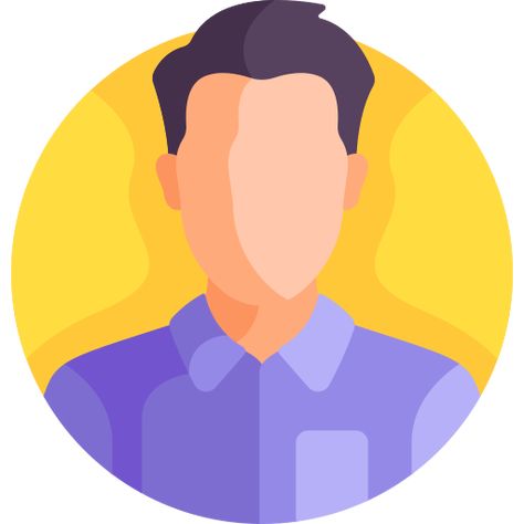 Profile Picture Person Icon, Person Profile Icon, Animated Person, Picture Of Circular Profiles, Personal Profile, Man Profile Illustration, Men Avatar Profile, Person Icons, Person Png