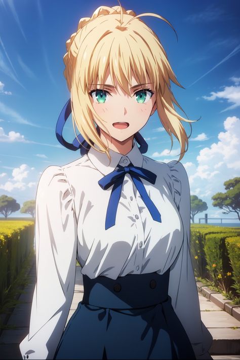 Artoria Pendragon 💚 Fate Fate Wallpaper, Saber Fate, Artoria Pendragon, Arturia Pendragon, Fate Stay Night Anime, Tifa Lockhart, Fate Zero, Love Is, Stay Night