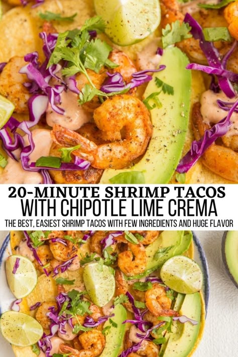 Shrimp Recipes Chipotle, Shrimp Taco Bowl With Creamy Chipotle Sauce, Chipotle Lime Shrimp Tacos, Honey Lime Shrimp Tacos, Crock Pot Shrimp Tacos, Shrimp Tacos With Chipotle Sauce, Shrimp Tacos Chipotle Sauce, Chipotle Sauce For Shrimp Tacos, Shrimp With Chipotle Sauce