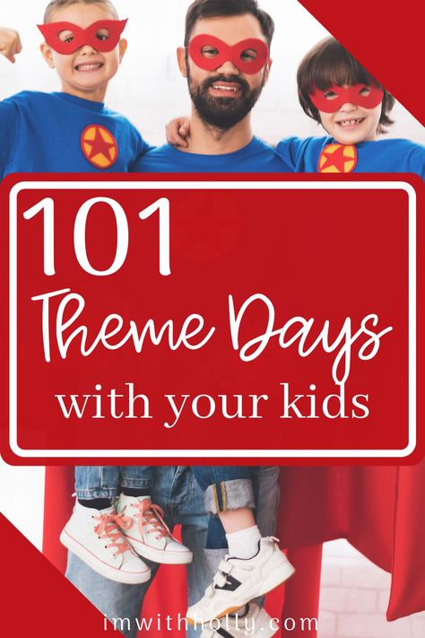 Vbs Dress Up Days, Camping Theme Dress Up Days, Changes All Around Toddler Theme, Daycare Theme Days, Elementary Theme Days, Theme Weeks For Kids, Summer Theme Days For Kids, Preschool Theme Days, Themed Days For Kids