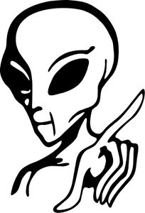 Alien Vector, Dna Tattoo, Silhouette Clip Art, Custom Screen Printing, Alien Art, Vinyl Car Stickers, Vinyl Cut, Pretty And Cute, Beautiful Tattoos