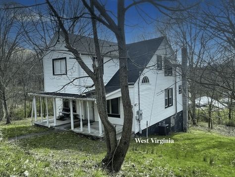 Circa 1945 West Virginia Move-In Ready Home $83K - Old Houses Under $100K Shower Sauna Combo, Steam Shower And Sauna, Shower And Sauna, Houses On Slopes, Beckley West Virginia, Shower Sauna, West Va, Minecraft Room, Steam Shower