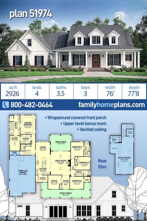 Country Style Floor Plans, 5 Bedroom House Floor Plan 3000 Sq Ft, 3 000 Sq Ft House Plans One Story, House Plans 4 Bedroom 3 Bath, 4 Bed 3.5 Bath Floor Plan, House Plans 3000 Sq Ft Open Floor, 1 Story 4 Bedroom House Plans, 5 Bedroom House Floor Plan One Level Open Concept, Vaulted Ceiling House Plans