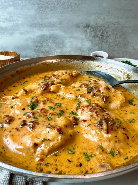 Marry Me Chicken Recipe Nyt, Marry Me Chicken Over Mashed Potatoes, Marry Me Chicken With Bacon, Smoother Chicken Recipes, Chicken Maryland Recipes Easy, Wedding Chicken Dinner, Marry Me Chicken With Mashed Potatoes, Chicken Maryland Recipes Dinners, Marry Me Chicken Skillet