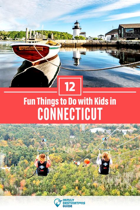 Dreaming about a family vacation to Connecticut and looking for things to do? We’re FamilyDestinationsGuide, and we’re here to help: Discover the most fun things to do in Connecticut with kids - so you get memories that last a lifetime! #connecticut #connecticutthingstodo #connecticutwithkids #connecticutactivities Things To Do In Connecticut Summer, Things To Do In Connecticut, Trip Hacks, Mystic Connecticut, Connecticut Travel, New England Road Trip, East Coast Road Trip, New England Travel, Road Trip With Kids