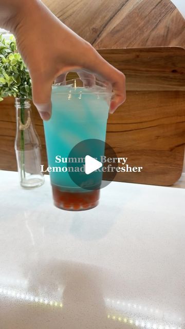 BECCA MORGAN on Instagram: "Summer berry lemonade refresher 🩵 #summerberry #summerberryrefresher #starbucksrecipe #starbucksrefreshers #refreshersathome #satisfying #drinksathome  #coffee #coffee #delicious #goodmorning #bhfyp #breakfast #morning #cake #chocolate #homemade #lunch #foodstagram #foodphotography #cafe #dessert #foodblogger #starbucks #tea #coffeetime #brunch #coffeelover" Summer Berry Lemonade Starbucks Recipe, Summer Berry Lemonade Starbucks, Summer Berry Refresher Starbucks, Starbucks Summer Berry Refresher, Starbucks Refreshers Recipe, Lemonade Refresher, Morning Cake, How To Make Lemonade, Berry Lemonade