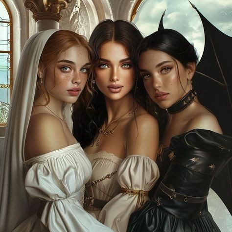 Gwyn Nesta Emerie, Emerie Nesta Gwyn, Nesta Hewn City Dress, Deirdre Acotar, Nesta And Gwyn, Nesta Cassian Azriel Deleted Scene, Eris And Nesta Dance, Gwynn Acotar Fanart, Nesta Fan Cast