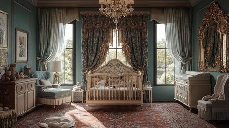 29 Luxury Nursery Ideas to Create a Glam Baby Space with a High-End Touch 66 Contemporary Classic Bedroom, Classic Contemporary Bedroom, Transitional Interior Design Style, Transitional Bedroom Design, Contemporary Bed Frame, Luxury Nursery, Elegant Bathroom Design, Airy Bedroom, Basement Living Rooms