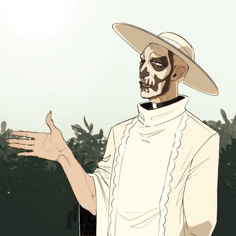 Primo Fanart Ghost, Primo Emeritus Fanart, Primo Ghost Fanart, Ghost Primo, Primo Ghost, Primo Emeritus, Ghost Papa Emeritus, Papa Emeritus, Ghost Art