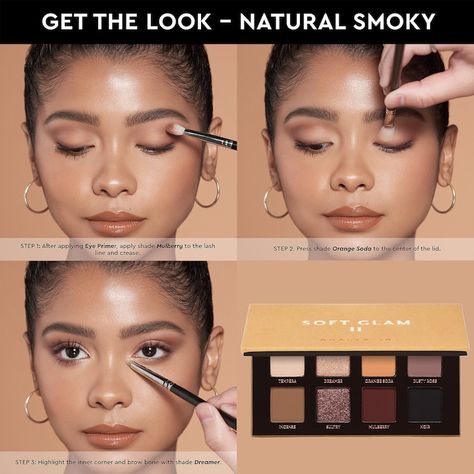 Anastasia Soft Glam 2 Mini Palette Looks, Soft Glam Anastasia, Soft Glam Abh Palette Looks, Soft Glam Makeup By Skin Tone Range, Soft Glam Makeup Palette, Soft Glam Ii Palette Looks, Soft Glam 2 Palette Looks, Abh Soft Glam, Anastasia Soft Glam Palette Looks Simple