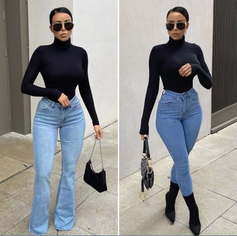 Turtle Neck Outfit Women Casual, Plus Size Fall Outfit, Cute Outfits With Jeans, Winter Fashion Outfits Casual, Stylish Work Attire, Classy Casual Outfits, Classy Casual, Autumn Fashion Casual, Baddie Outfits Casual