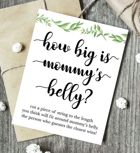 Bump Games Free, Guess The Size Of Moms Belly, Guess The Belly Size Game, Guess The Bump Size Game, Guess Mommys Belly Size, Guess Moms Belly Size Game, How Big Is Mommys Belly Game Printable, Baby Food Game, Mommy Tummy