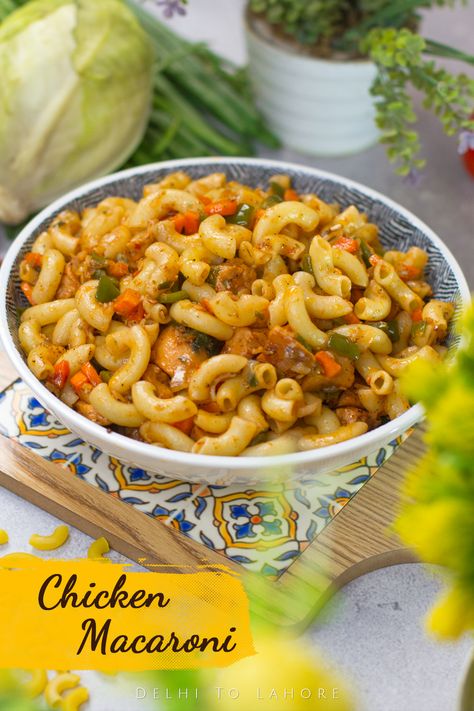 Watch On YouTube Chicken Macaroni Recipe, Macaroni Chicken, Chicken Macaroni, Macaroni Recipe, Summer Crockpot Recipes, Summer Chicken Recipes, Spring Meals, Macaroni Recipes, Summer Dinner