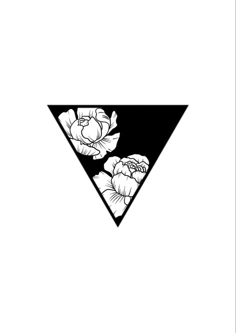 Small Blackwork Tattoo, Tumblr Tattoo, Wonderland Tattoo, Blackwork Tattoo, Tattoo Idea, Blackwork, Peonies, Tatting, Tattoo Designs