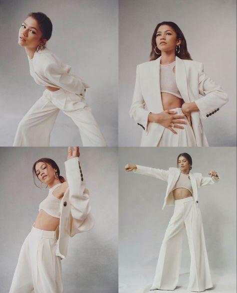 Zendaya Shoot, Zendaya Photoshoot, Model Photoshoot Poses, Actress Style, High Fashion Poses, Pics Of People, Change Up Your Look, Zendaya Style, Fashion Model Poses