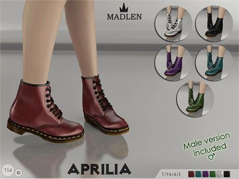 Madlen Aprilia Boots The Sims 4 Cc Doc Martens, Sims Doc Martens, Sims Cc Doc Martens, Ts4 Cc Doc Martens, Doc Martens Cc Sims 4, Sims 4 Cc Maxis Match Doc Martens, Sims 4 Cc Shoes Doc Martens, Sims 4 Doc Martens Cc, Thesimsresource Shoes