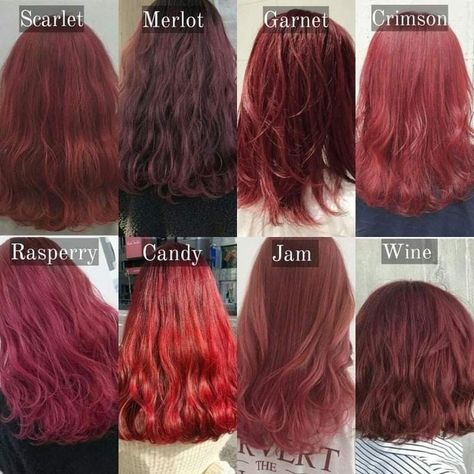 Brick Red Hair Color, Dark Red Hair Inspo Color, Berry Red Hair Color, Soft Red Hair Color, Burgundy Hair Aesthetic, Red Hair Outfits What To Wear With, Garnet Hair Color, Hair Dye Burgundy, Bordeaux Hair Color