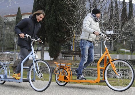 Electric walking bike is a treadmill on wheels - Curbed Walking Bicycle, Lowrider Bicycle, Modern Bicycle, Cycle To Work, Scooter Bike, Commuter Bike, Bike Rider, Biking Workout, Cardio Workout