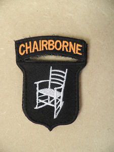 Chairborne patch, If you know then you know! Special Forces Patch, British Sas, Us Army Patches, Funny Military, Airborne Army, Gallows Humor, Tactical T Shirts, Patches For Jackets, Military Poster