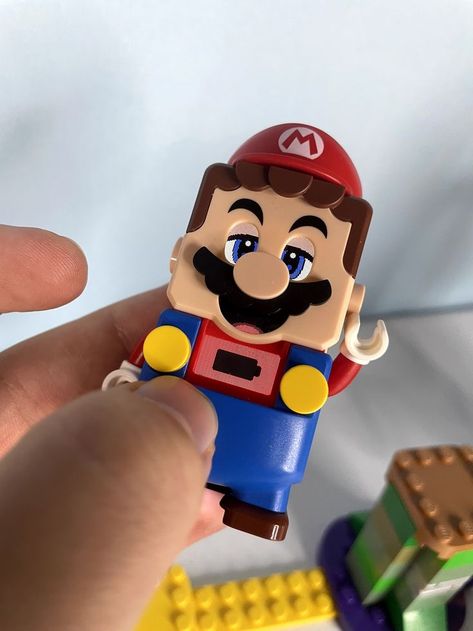 LEGO Super Mario is OUT OF BATERY! help him on YouTube Mario Funny, Lego Mario, Lego Super Mario, Lego City, Super Mario, Mario, Lego, Mario Characters