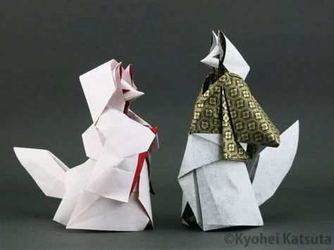 Fox Wedding, Writing A Letter, Origami Diagrams, Origami Patterns, Dragon Crafts, Write A Letter, To Express Your Feelings, Origami Bird, Origami Paper Art