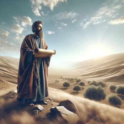 Prophet in the Bible Prophet Art, Prophets Of The Bible, Prophet Jonah, Christian Background Images, Solar System Model, Prophet Isaiah, End Times Prophecy, Burning Bush, Jesus Christ Artwork