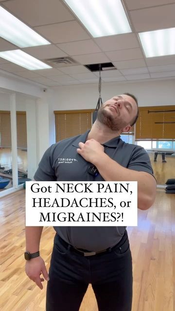 Neck Headache, Forward Head Posture Exercises, Shoulder Tension, Forward Head Posture, Head Pain, Neck Exercises, Posture Exercises, Health And Fitness Magazine, Neck Pain Relief