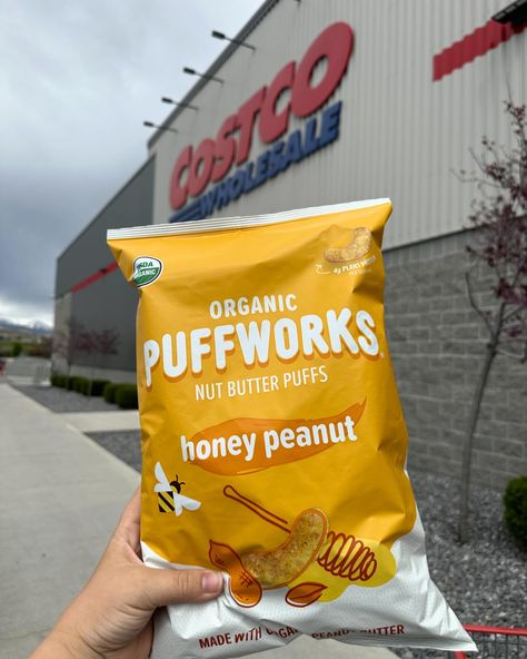 POV you find a snack both your toddlers love… you have to stock up 👏🏻 We can’t get enough of @puffworks honey peanut puffs available now in the PNW Region @costco (WA, OR, UT, ID, MN, and AK)! They’re an easy and tasty way to introduce peanuts and tree nuts into your little one’s diet - and with 4g of protein each serving! And with their simple, organic ingredients you can feel confident in this healthy snacking option. If you’re not in the region, no worries - you can grab Puffworks onlin... Tree Nuts, Grocery Shop, Organic Ingredients, Honey, Peanut, Healthy Snacks, Diet, Snacks, Canning