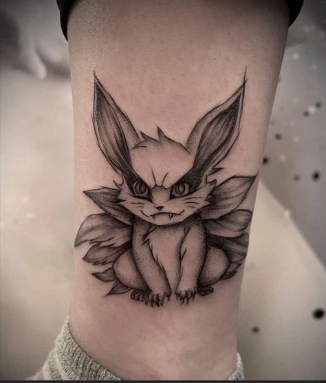 Kurama Tattoo, Tato Naruto, Naruto Tattoos, Pikachu Tattoo, Nerd Tattoo, Saved Tattoo, Tattoo Anime, Naruto Tattoo, Geek Tattoo