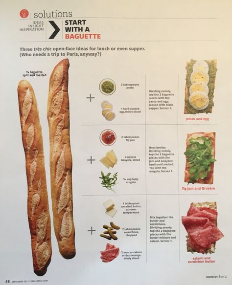 Baguette Open Sandwich, Baggett Sandwich Ideas, Baguette Sandwich Ideas Simple, Uses For Baguette, Buggettes Bread Sandwich, Baguette Dinner Ideas, Vegetarian Baguette Sandwich, French Baguette Sandwich Ideas, Baguette Recipe Ideas Dinners