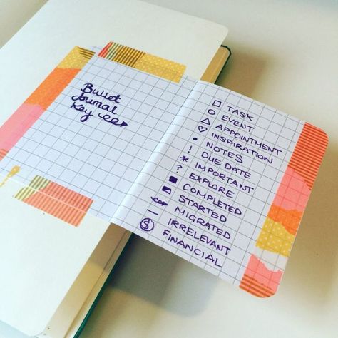 Journal Hacks, Planer Organisation, Minimalist Bullet Journal, How To Bullet Journal, Bullet Journal Key, Books Decor, Bullet Journal Hacks, Bullet Journal Ideas, Planner Inspiration