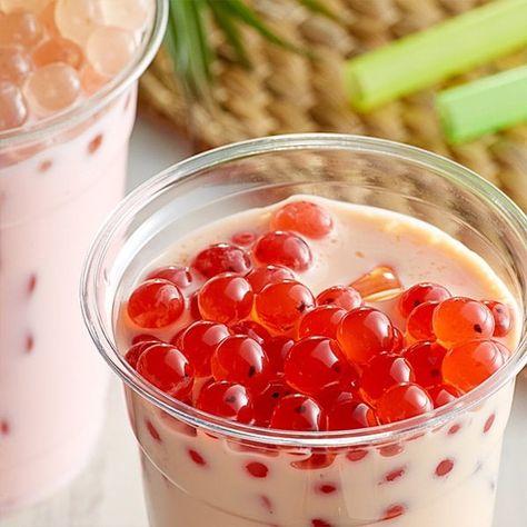 Bubble Tea Supplies: Wholesale Boba & Milk Tea Supply Bobo Drinks, Bursting Boba, Frozen Yogurt Toppings, Frozen Yogurt Bar, Popping Boba, Bubble Tea Recipe, Tea Supplies, Bubble Tea Boba, Google Doodle