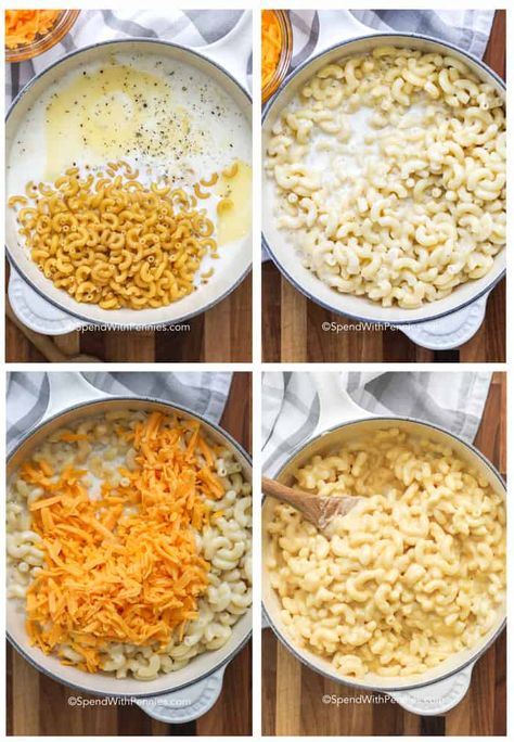 Creamy Stovetop Macaroni And Cheese, Stovetop Macaroni And Cheese, Stovetop Recipes, Easy Mac N Cheese Recipe, Homemade Mac And Cheese Recipe, Best Macaroni And Cheese, Stovetop Mac And Cheese, Homemade Mac And Cheese, Easy Mac And Cheese